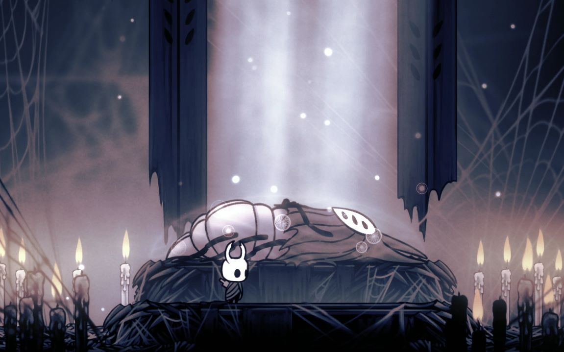 空洞骑士0白无超冲摸黑赫拉