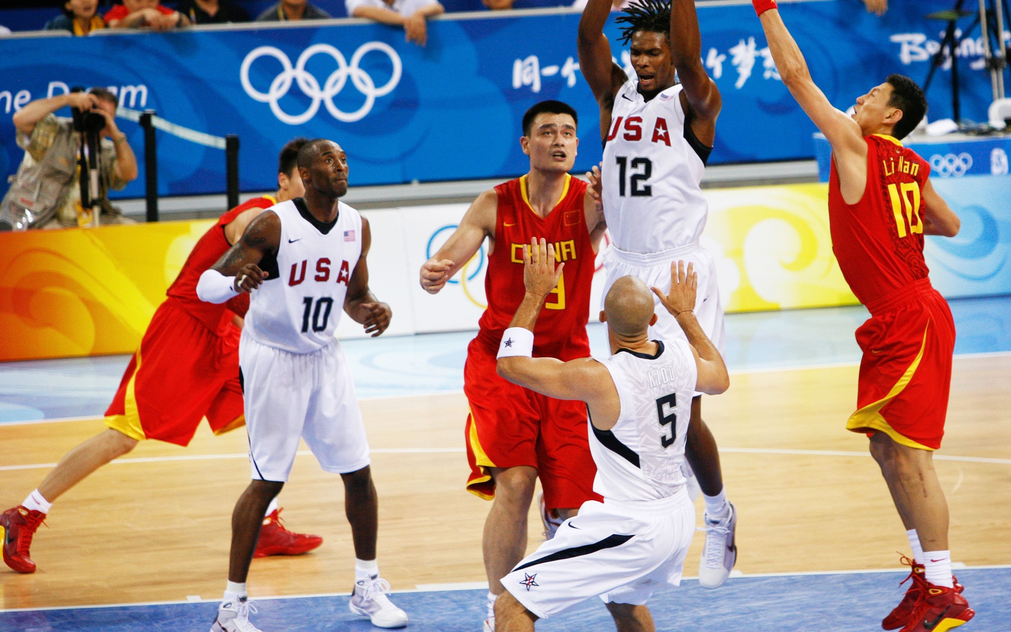 2008年北京奥运会男篮小组赛美国vs中国