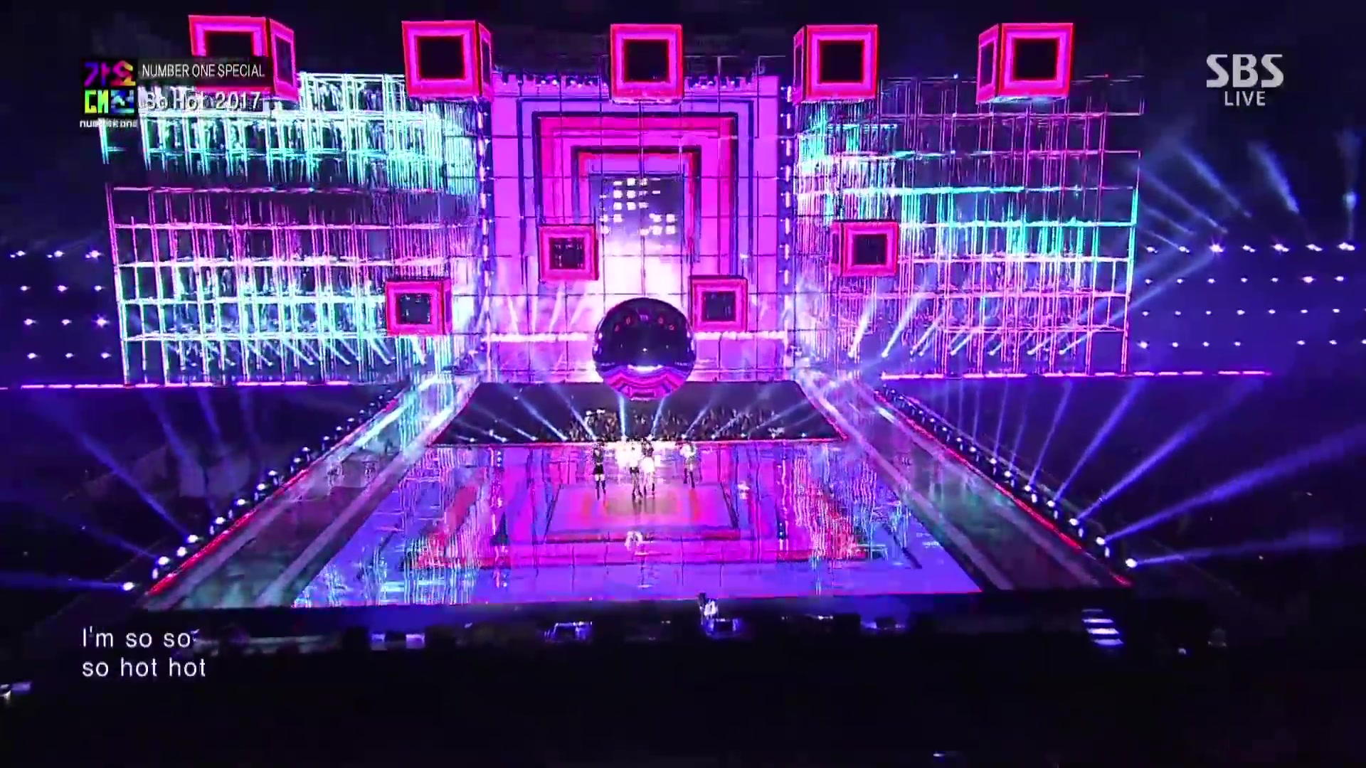 blackpink# so hot(remix) 171225 sbs歌谣大战舞台相关