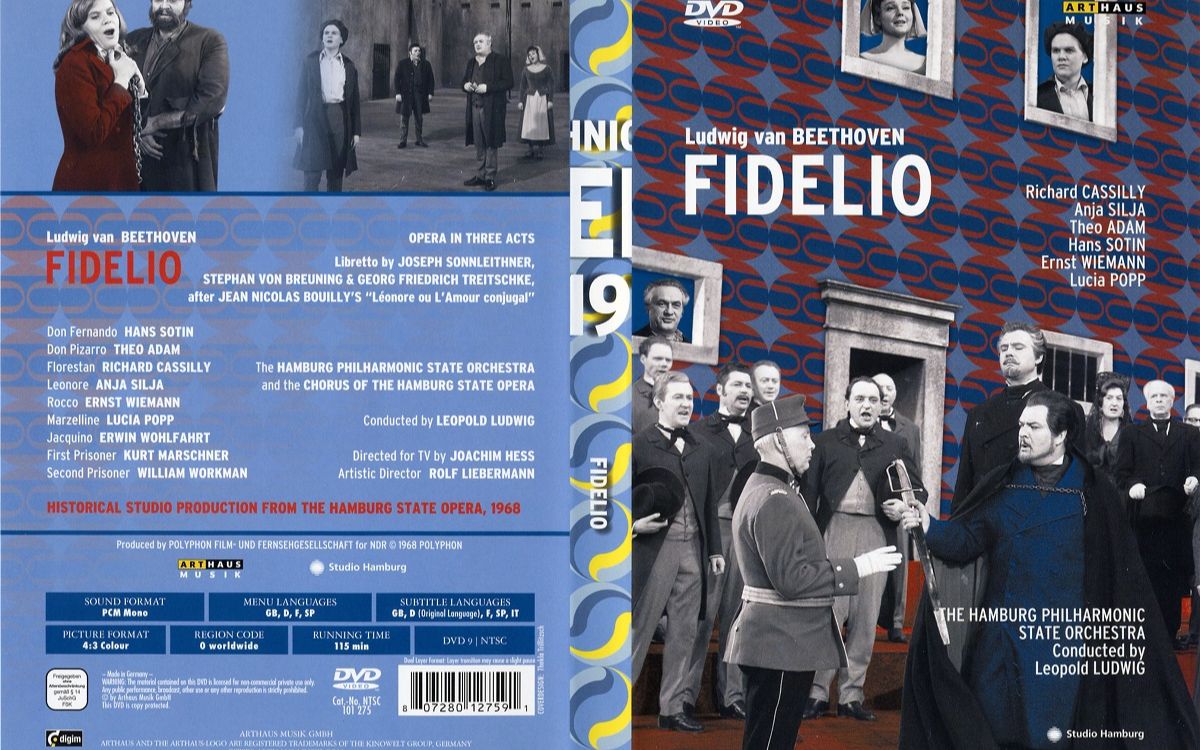 Beethoven贝多芬歌剧  Fidelio (1968) 英字哔哩哔哩bilibili