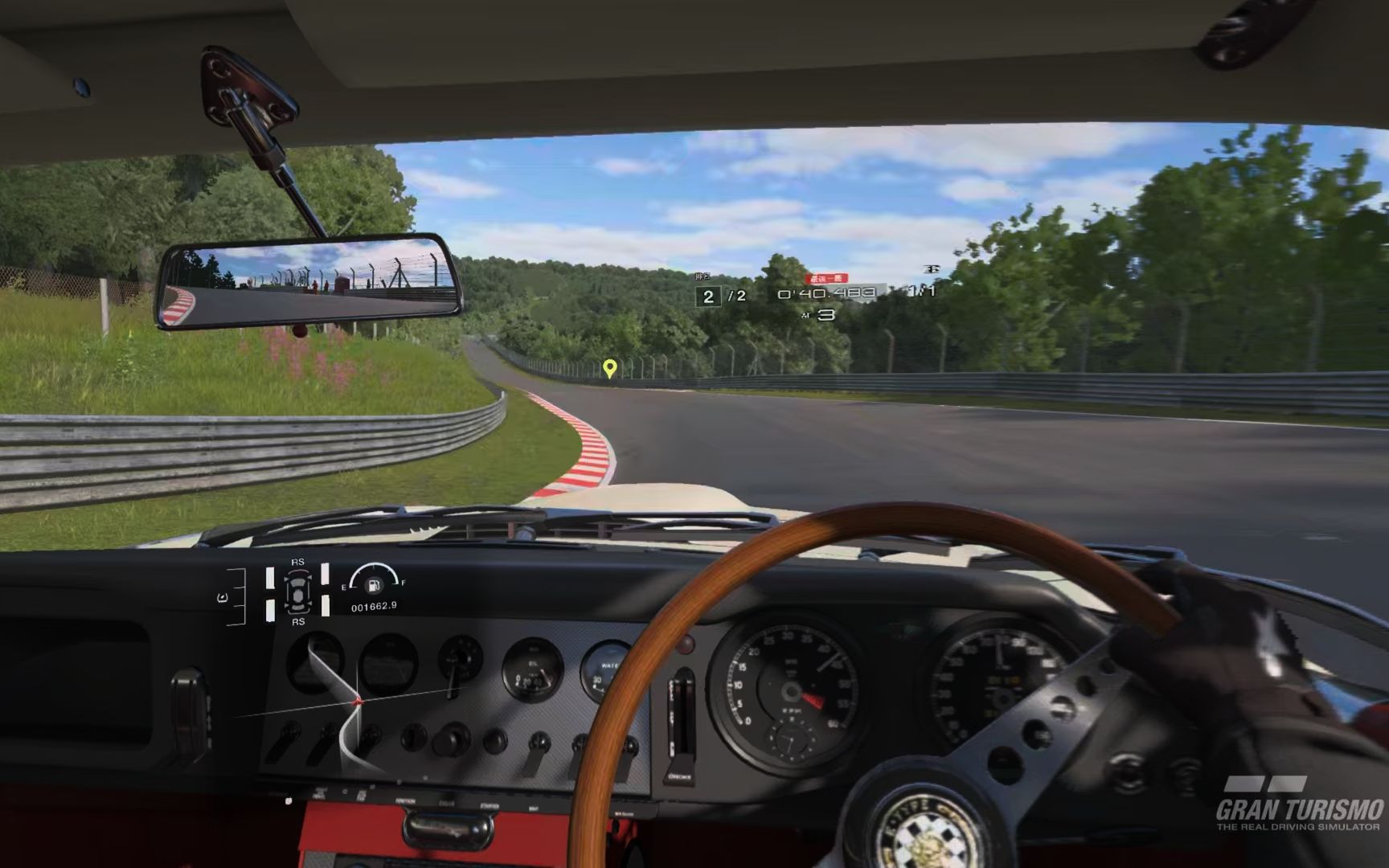 gt7之a to z原厂调校rs胎纽北,jaguar-e-type coupé 61,vr视角,7