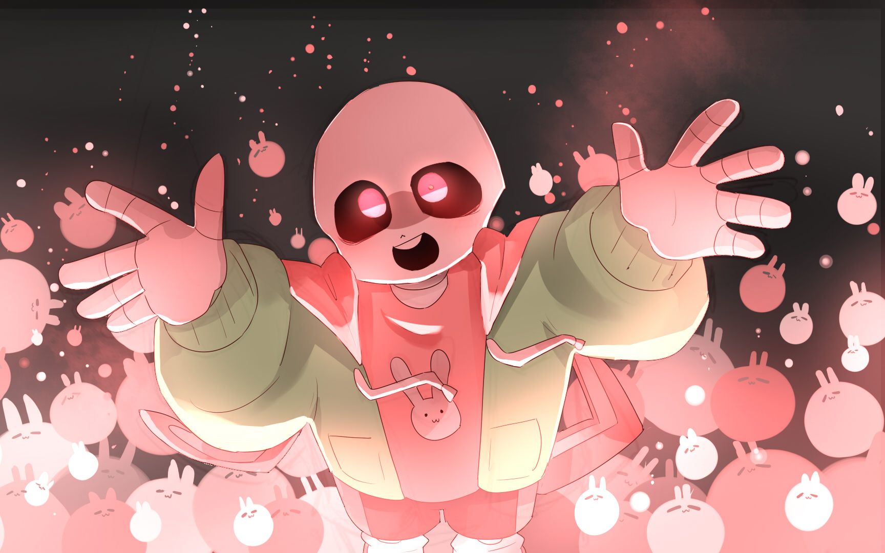 [图]【undertale国人au】rabbit！doll sans审判曲《my last game》我最后的游戏