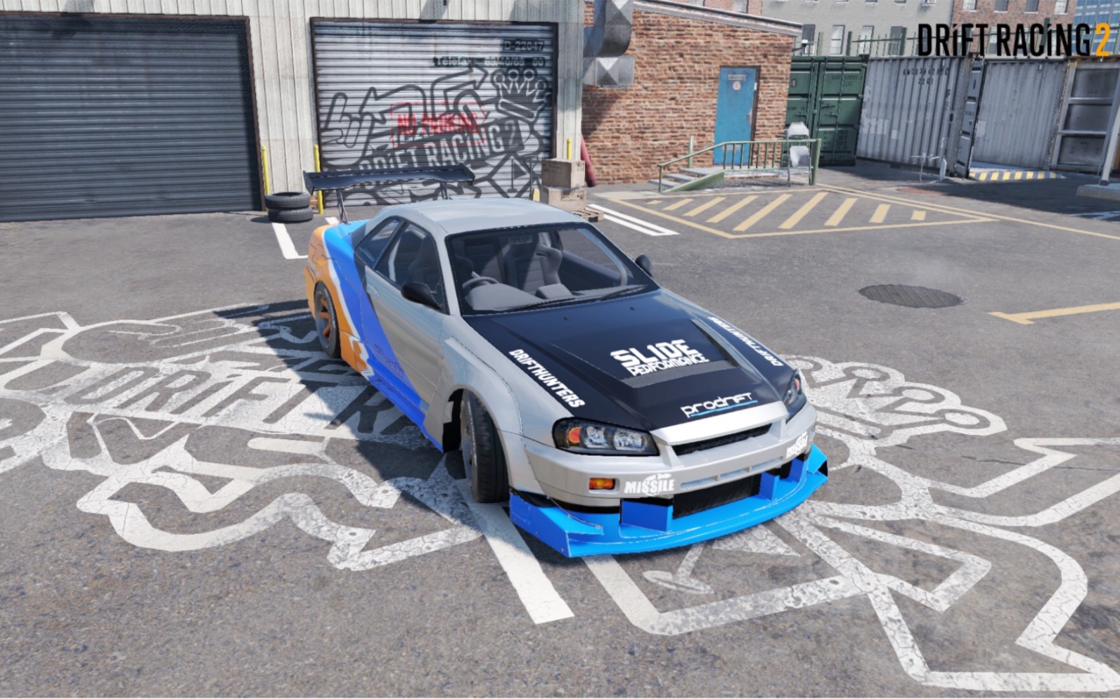 终于完成啦!gtr r34 的涂装,希望大家喜欢(carx2)我是皮肤的原作者哦!