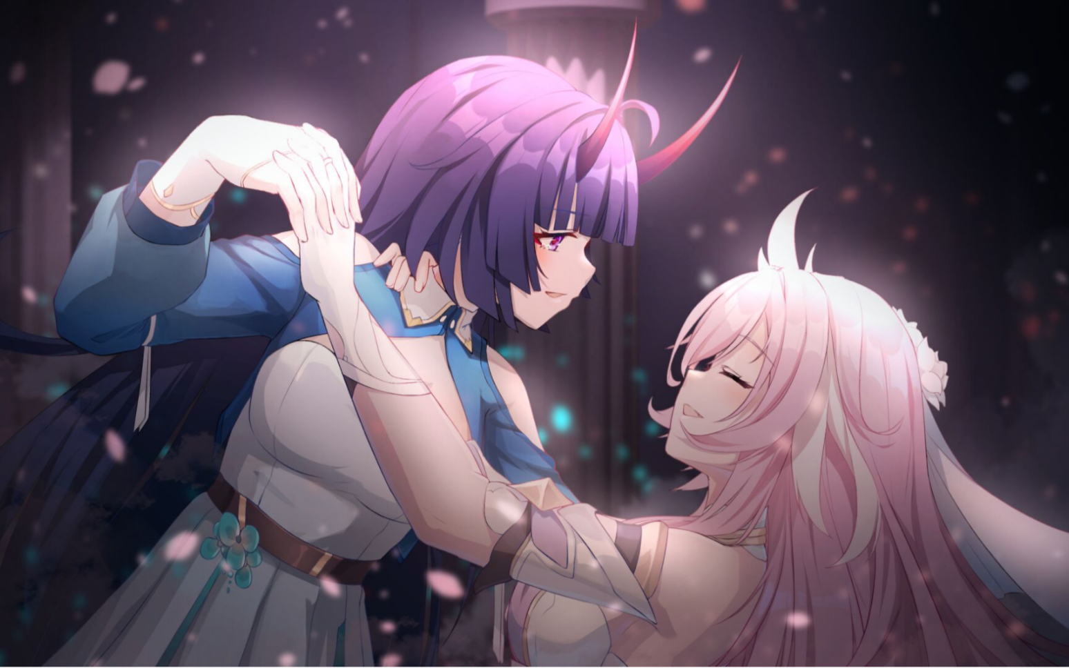 爱莉希雅与芽衣的唯美战斗