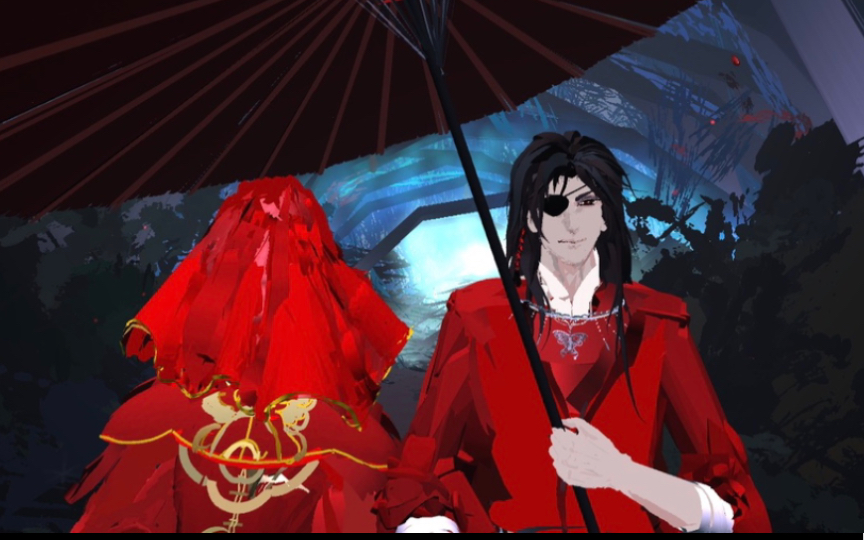 [图]vr绘画MultiBrush【天官赐福】谢怜&花城