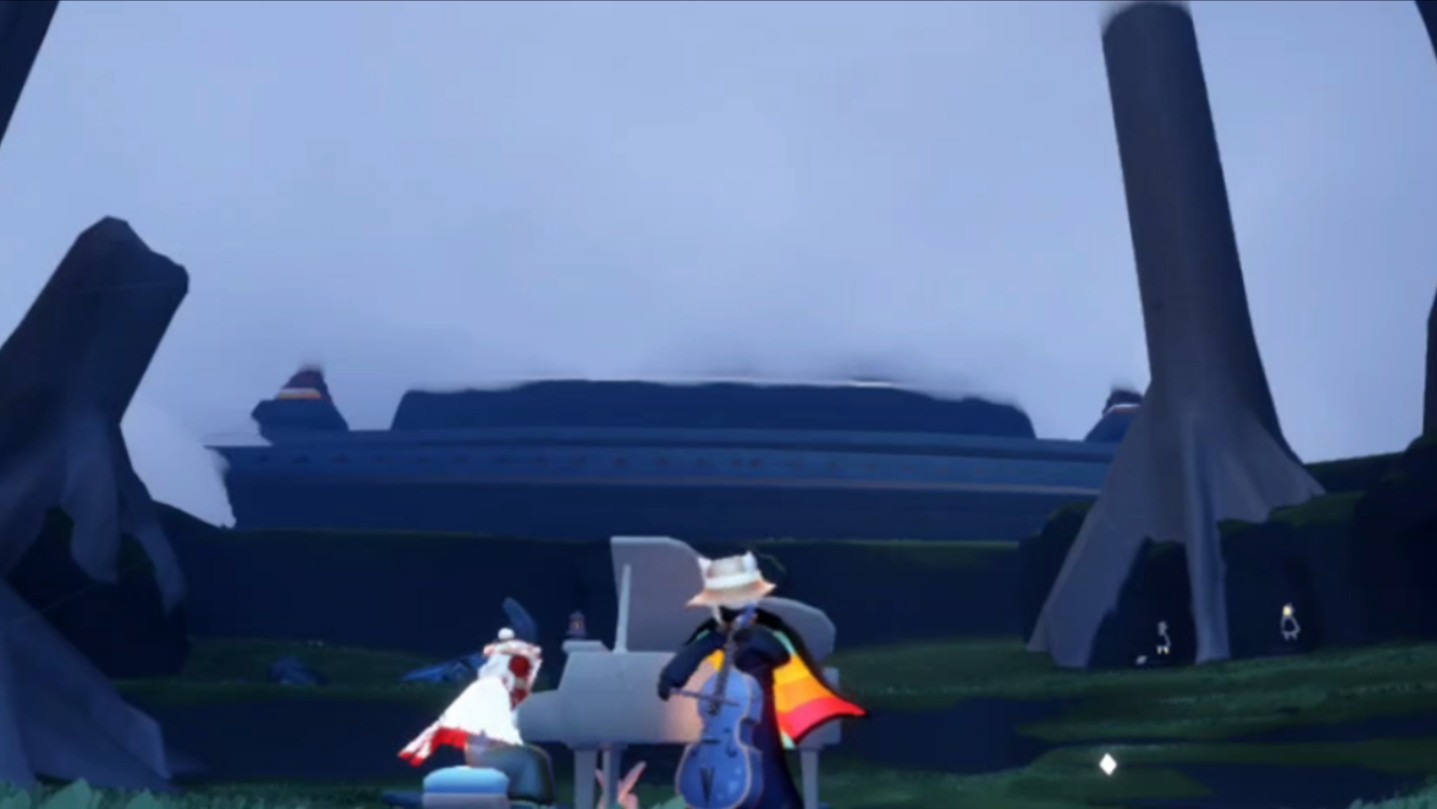 光遇二重奏季的新动作挺好看.