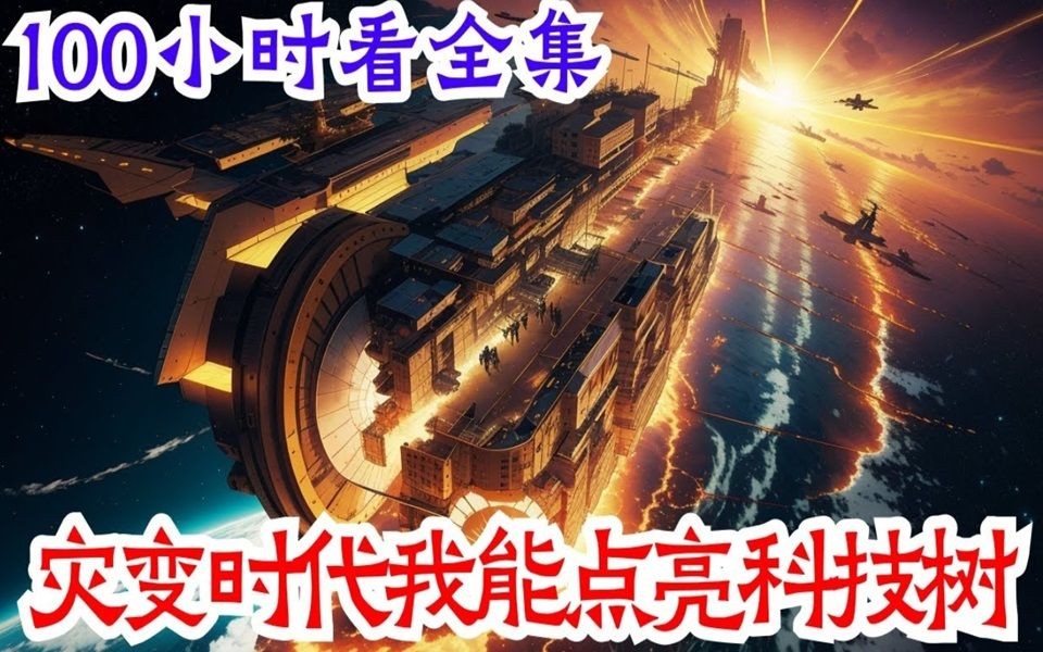 [图]100个小时看完《灾变时代我能点亮科技树》全集：公元历2050年，灾变时代，太阳受到未知影响，加速衰老，提前迈入红巨星时代，人类被逼入地底苟活！ 正当人类侥幸存