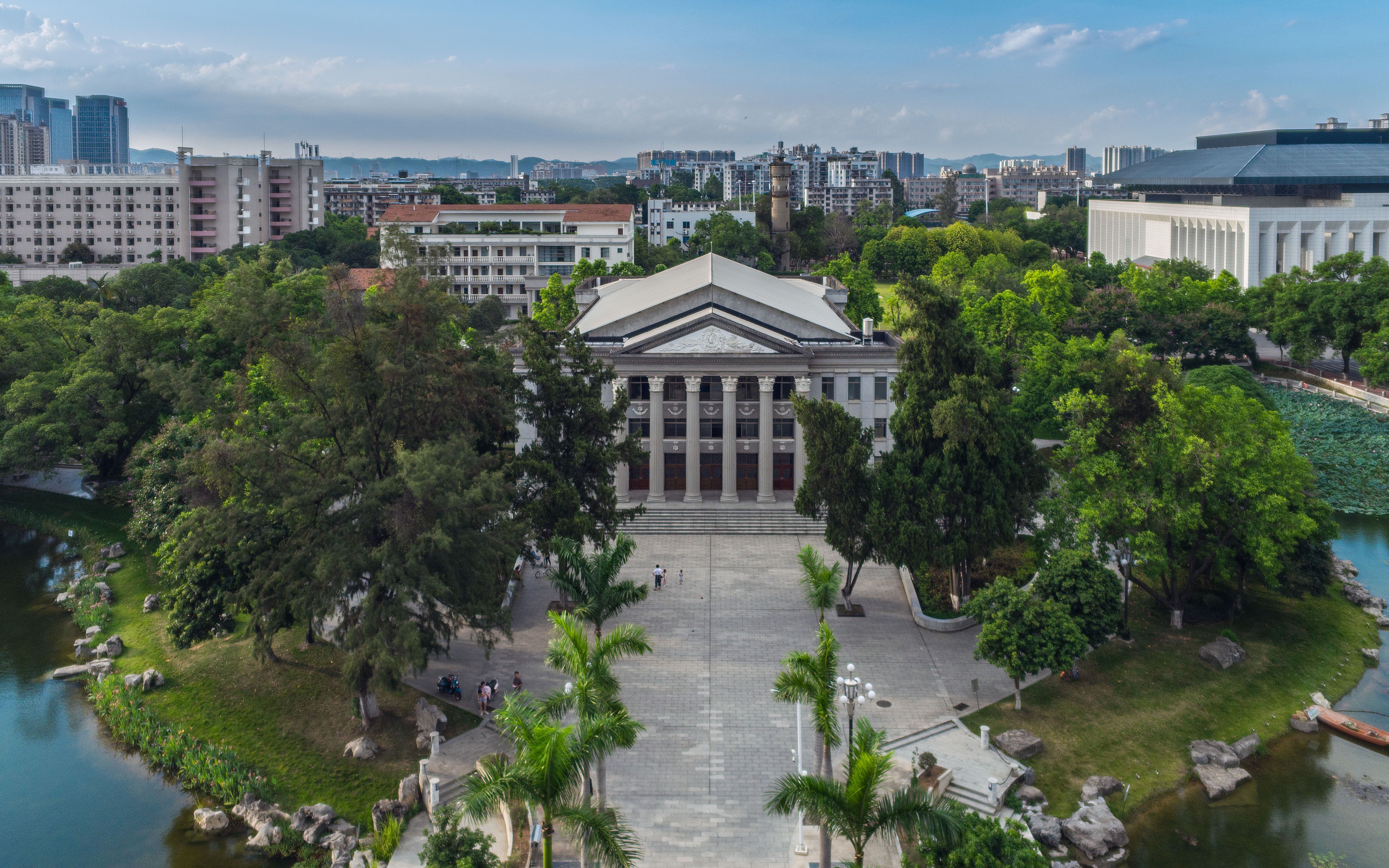 [图]广西大学航拍——可能是全网最好看的广西大学航拍