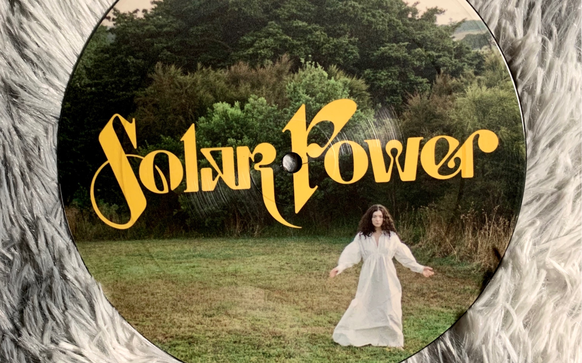 lorde神婆新专solar power官网签名黑胶开箱拆封!