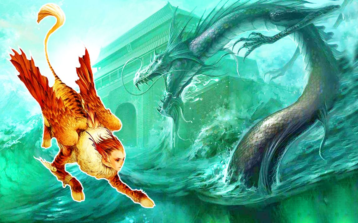 上古洪荒四大异兽都是谁?龙凤不敢近身,出现的地方就会有大旱!