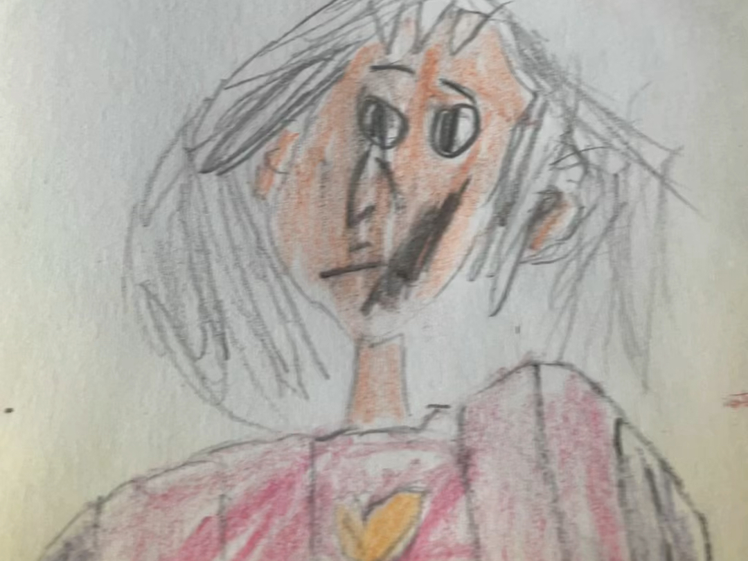 小豆包の绘画:心中的妈妈
