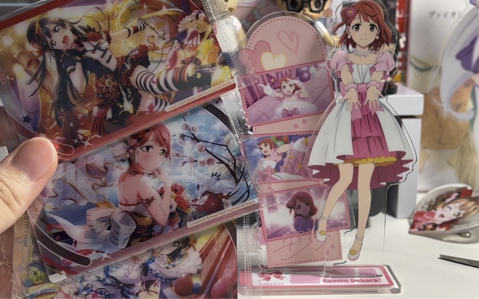 【lovelive】谷子开箱/食玩/步梦立牌 三包两包都出自推谁懂