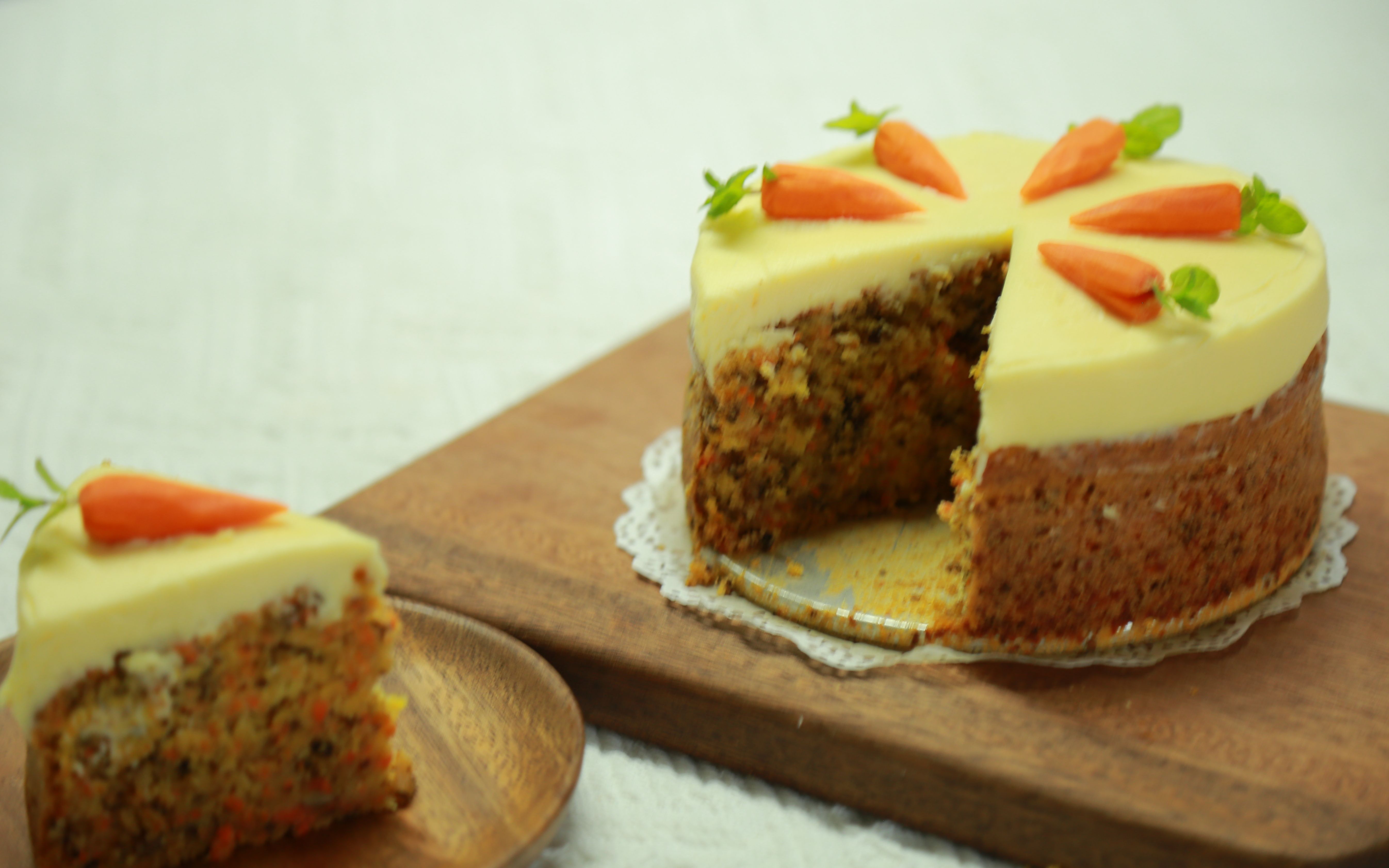 经典的胡萝卜蛋糕