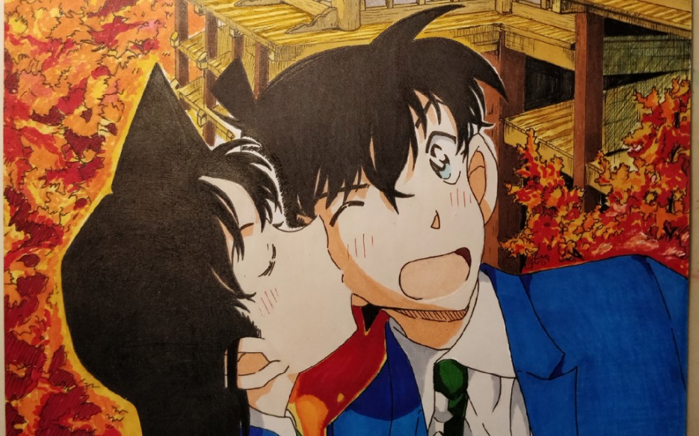 临摹清水寺新兰恋_哔哩哔哩 (゜-゜)つロ 干杯~-bilibili