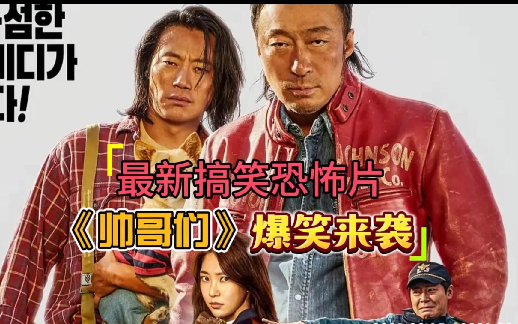 一口气看完最新韩国搞笑惊悚电影《帅哥们》~剧情类似双宝斗恶魔,又加