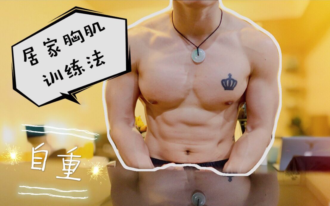 居家胸肌训练,适合所有水平(包含动作,组数与次数)| Chest+Tricep training哔哩哔哩bilibili