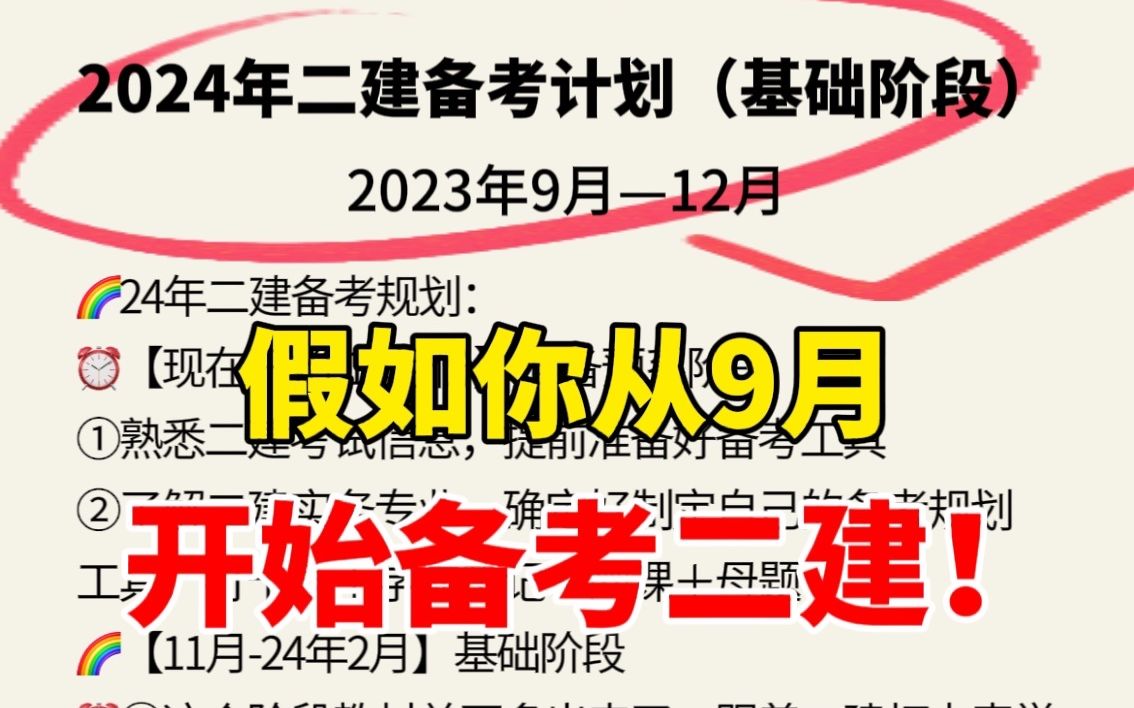 【二建】2024年二级建造师备考全攻略,盲目备考二建毁终生!能救一个是一个....哔哩哔哩bilibili