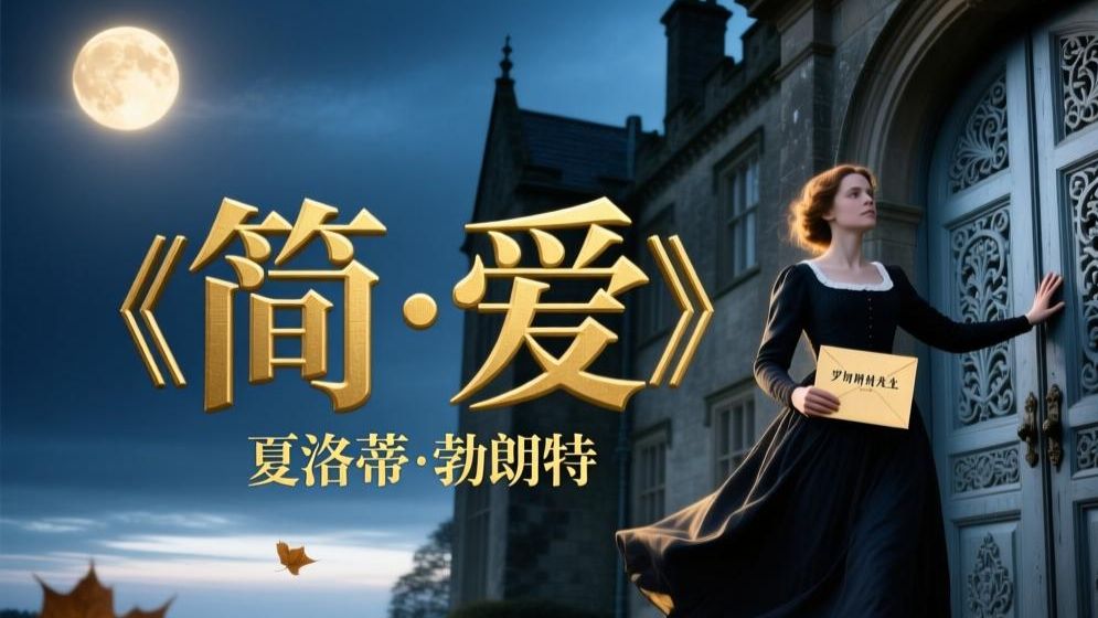 于苦难中绽放的灵魂之光—10分钟读完《简·爱》夏洛蒂·勃朗特