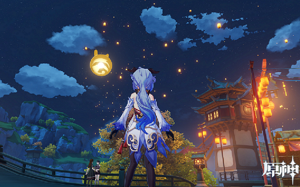 原神·海灯节·明霄升海平_哔哩哔哩_bilibili