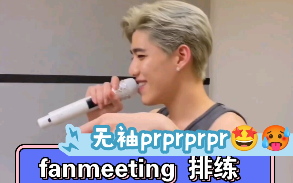 【PP Krit】pp fanmeeting排练 宝贝无袖好好看prprprpr哔哩哔哩bilibili