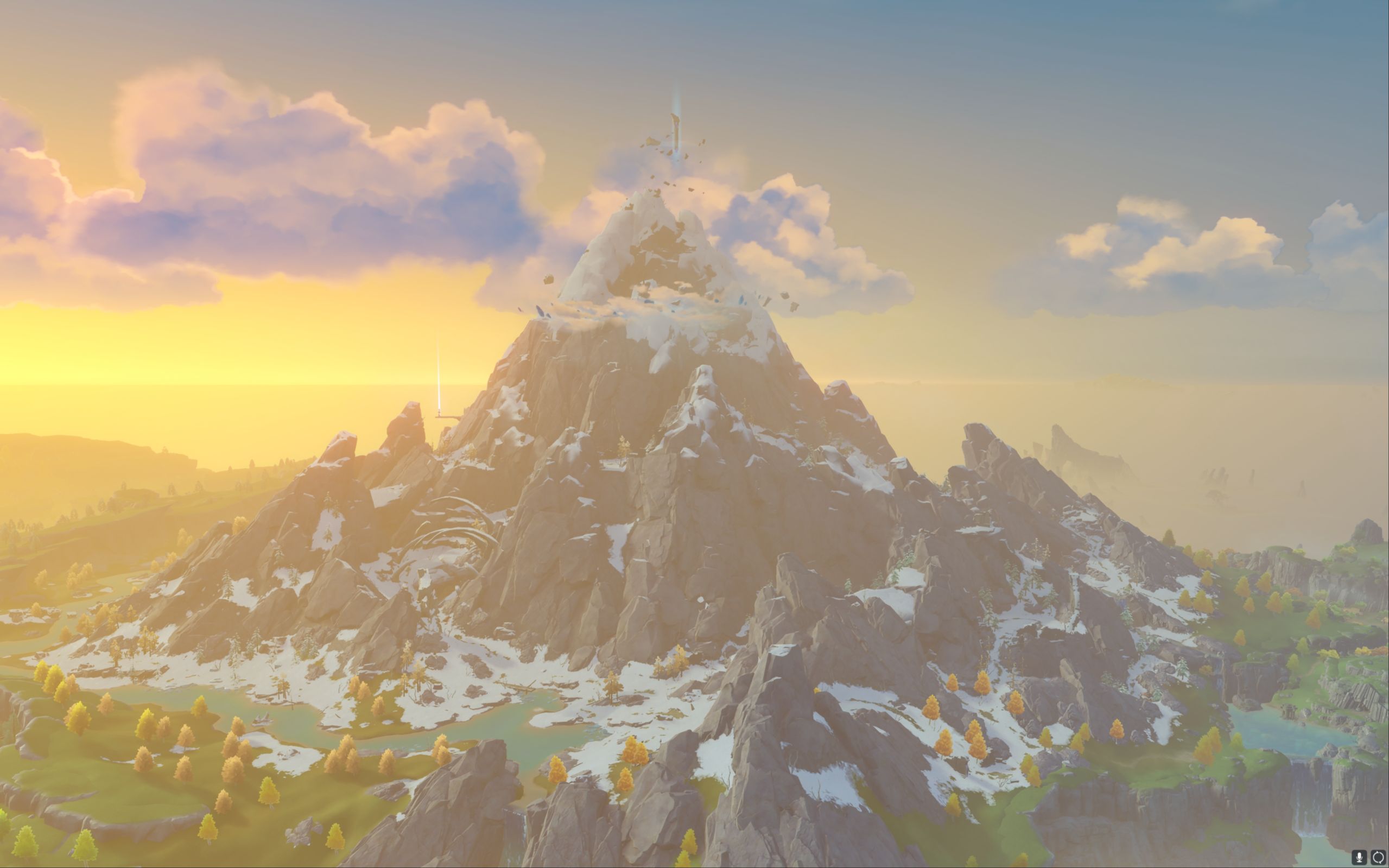 航拍提瓦特——2.龙脊雪山