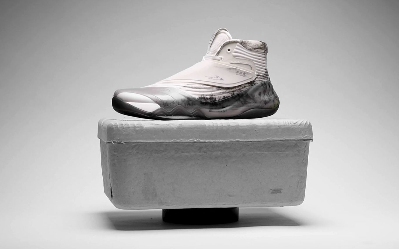 安踏kt6-山水觉 实物开箱,中国的文化还得要我们中国人来做.