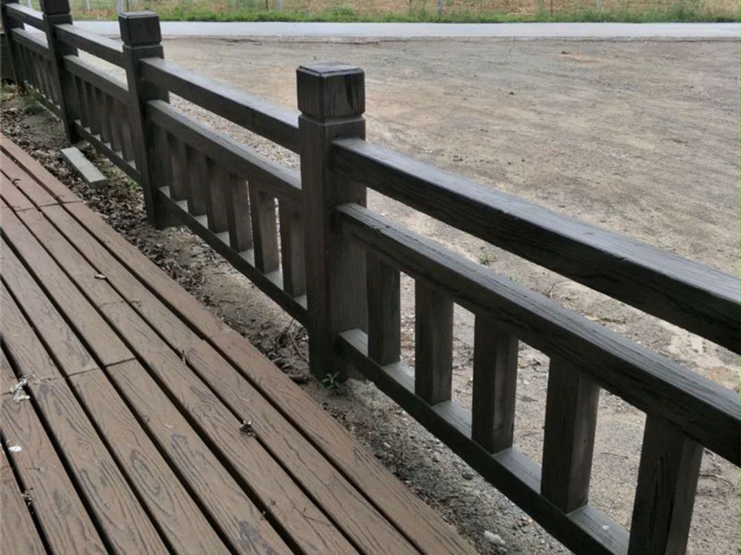 水泥仿木护栏