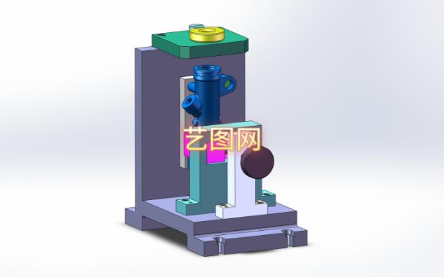 刹车泵壳体钻孔夹具设计