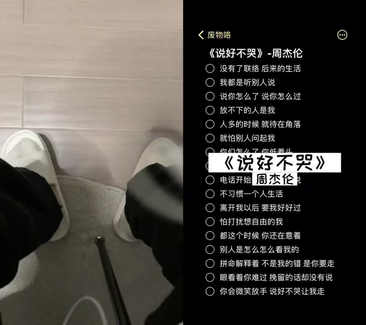 回复小玉米的评论这么多年终于明白了歌词说好不哭说好不哭翻唱周