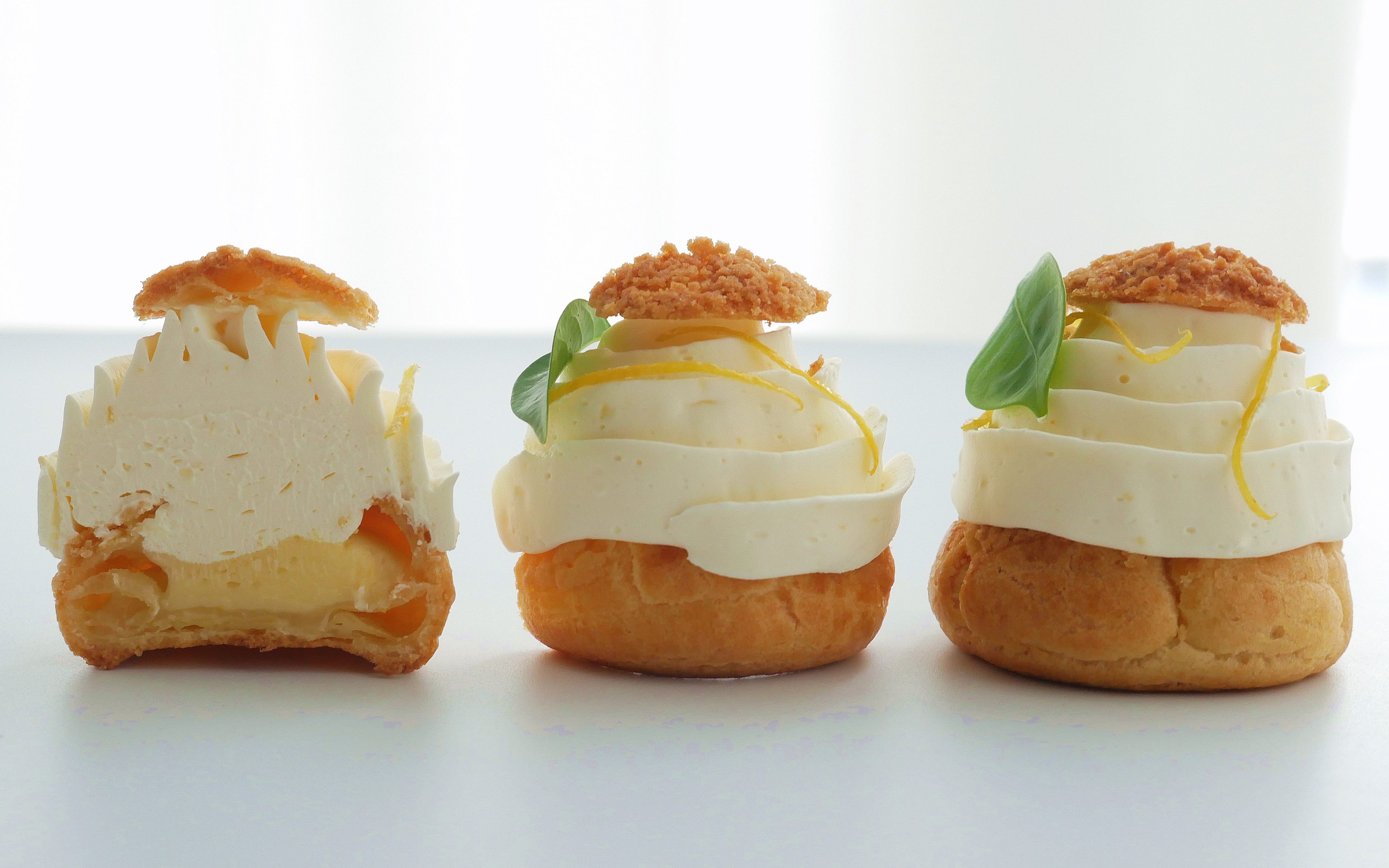 三重柠檬奶油泡芙_哔哩哔哩_bilibili