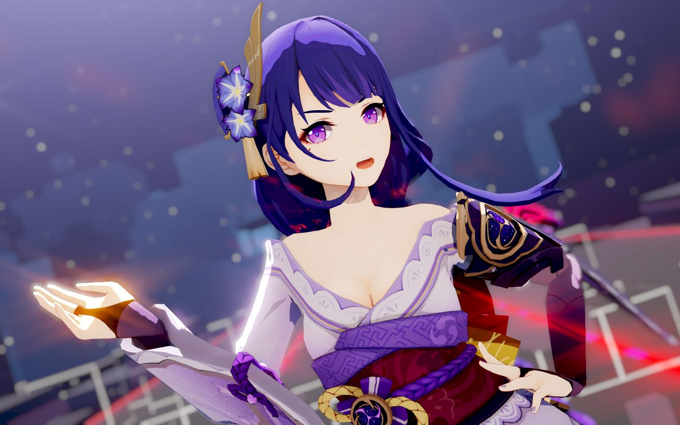 原神mmd79lisaattention79雷电将军