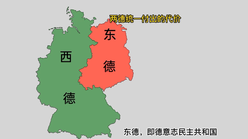 两德统一付出了哪些代价,今天来聊聊