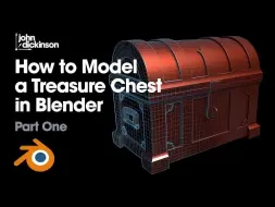 Download Video: 【Blender】硬表面布线建模宝箱