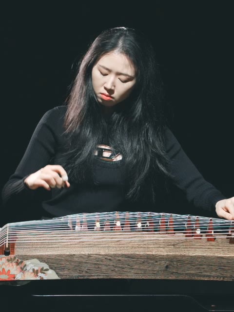 只要平凡 赵书睿老师演奏 玄凰艺术家系列群芳竞艳古筝 d调钢琴伴奏版
