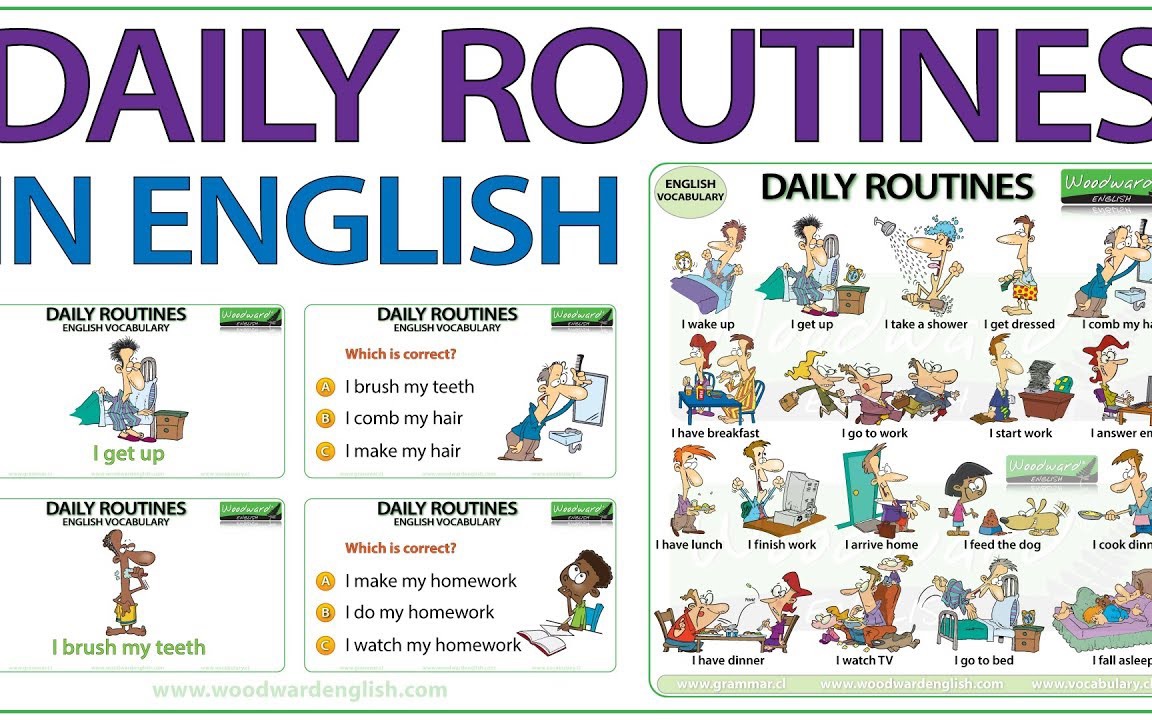 [图]Talking about Daily Routines