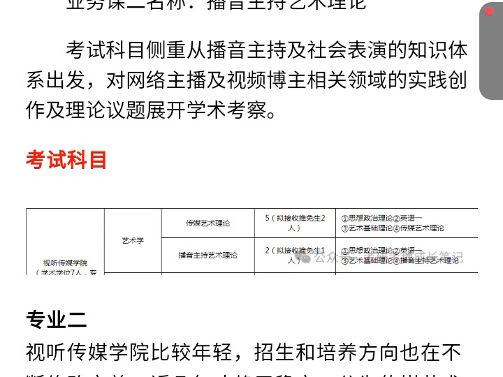 北电播音主持艺术理论考研参考书经验真题分数线哔哩哔哩bilibili