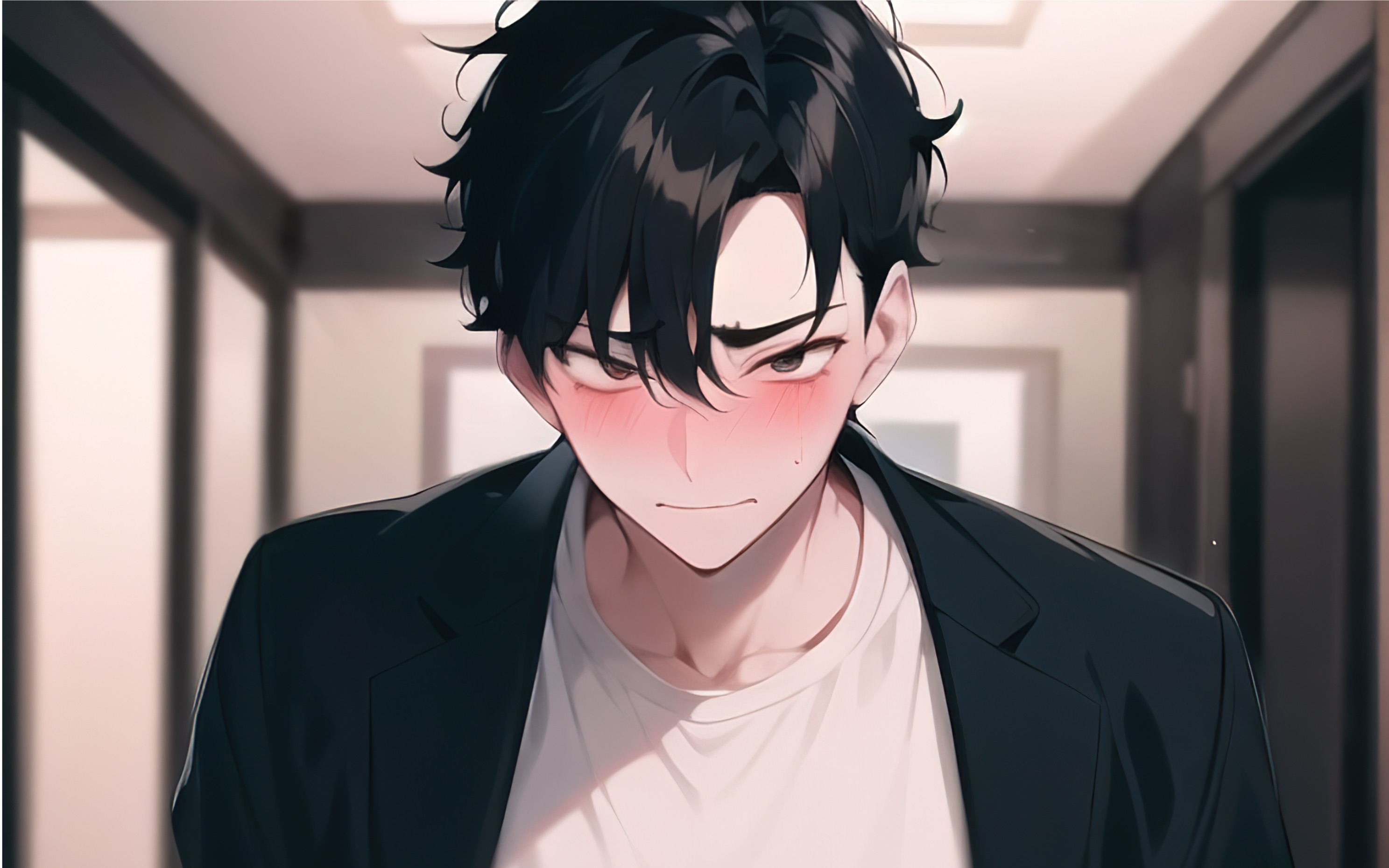 我的哥哥总是一脸坏笑的看着我