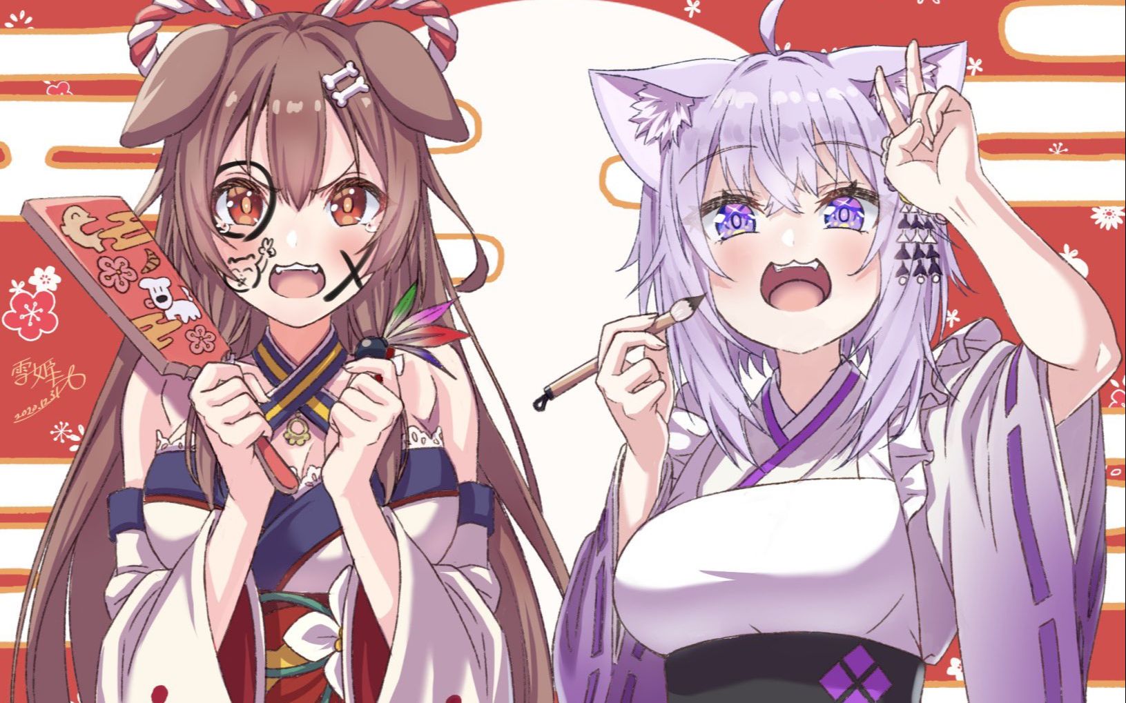 【hololive】四五期生新年新衣服一览