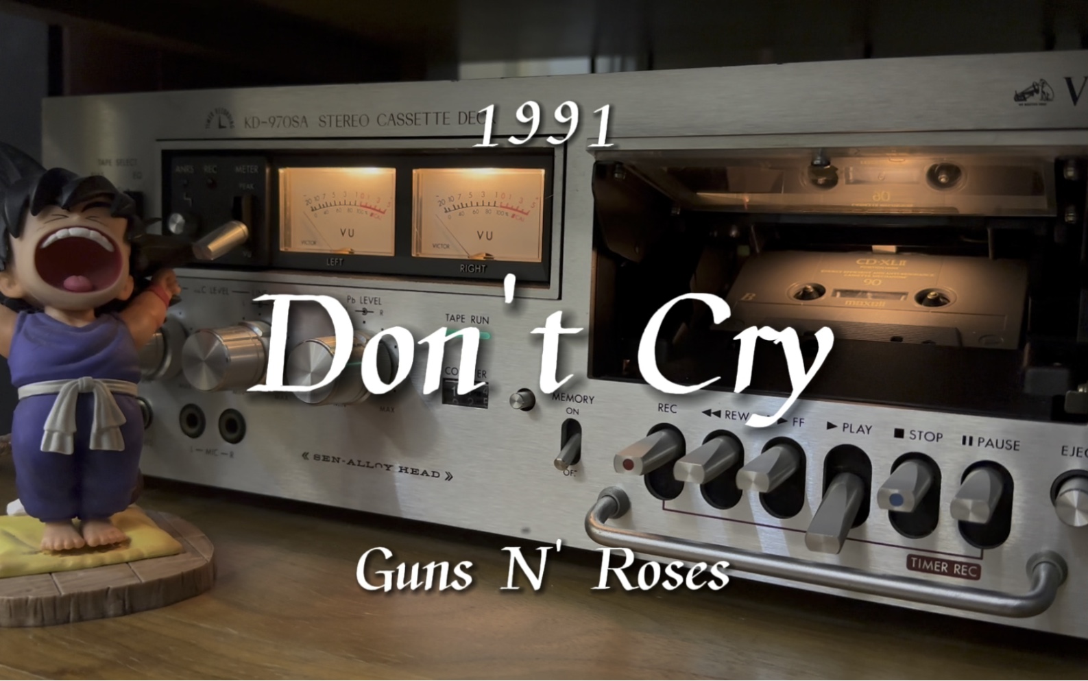 [图]今夜请不要哭泣！枪炮与玫瑰乐队（Guns N' Roses）《Don't Cry》磁带试听