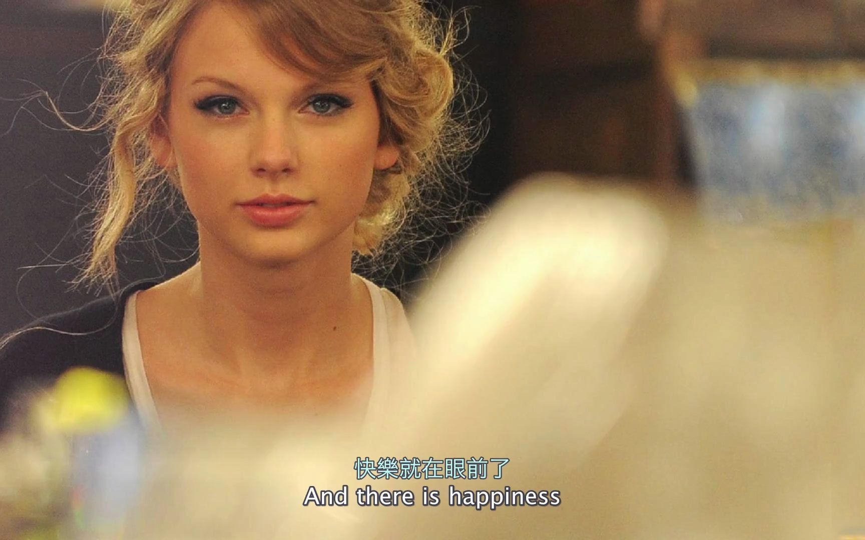 霉霉taylorswift泰勒丝happiness快乐中英歌词