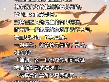 【我只认你】重生后,是师妹选了毒蛇,以为是宝,而我最后和混血凤凰契约了……#小说推荐#爽文#虐文哔哩哔哩bilibili