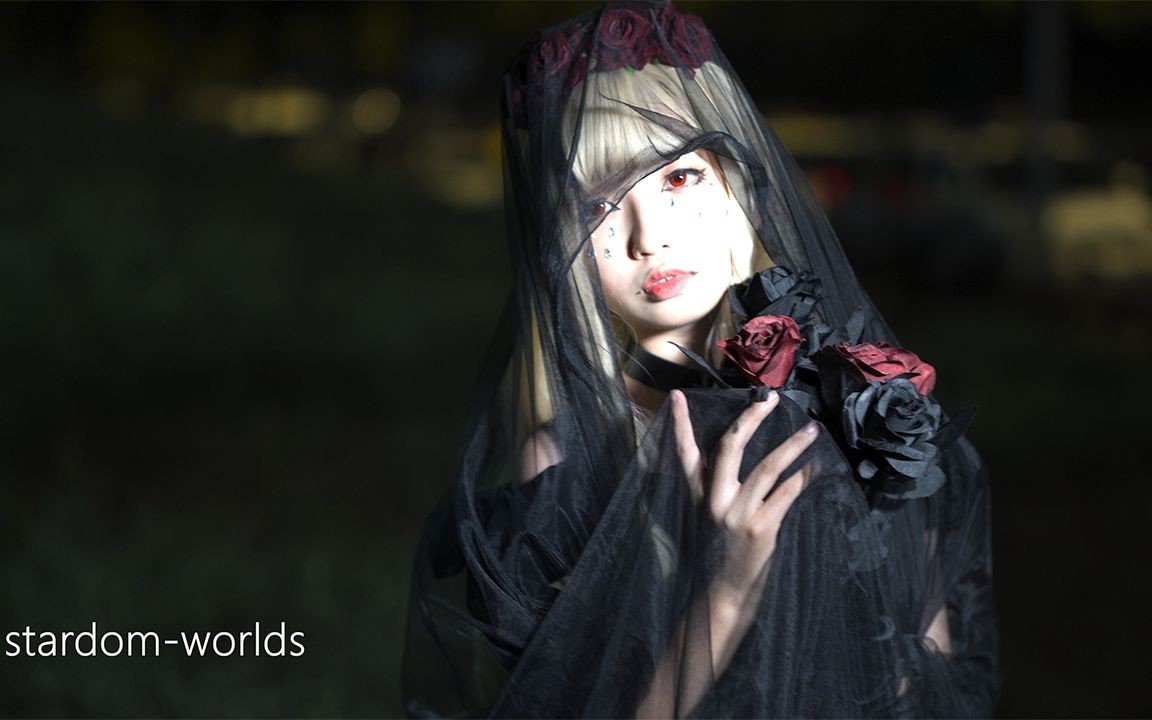 万圣节 暗黑系lolita cos 麽多2020 广州漫展