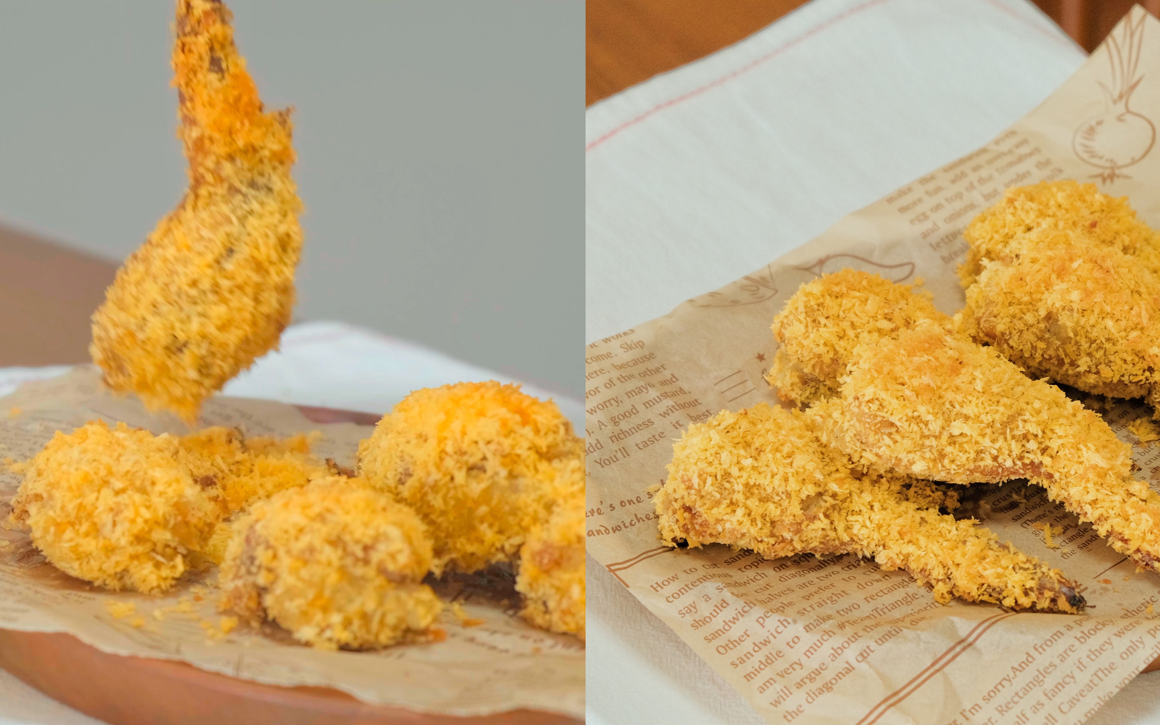 复刻女武神餐桌|黄油蜂蜜土豆泥鸡翅