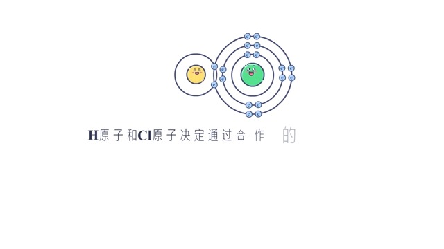 hcl的电子式形成过程图片