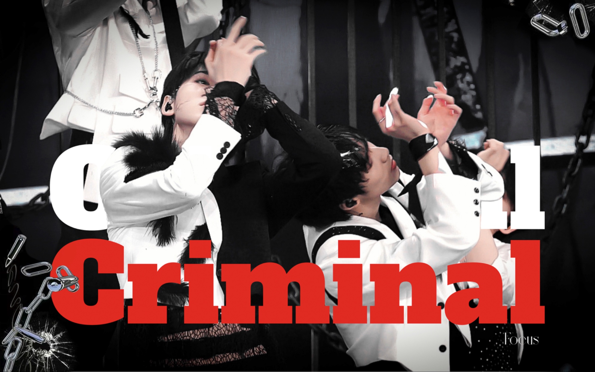 文轩criminal双人直拍超绝舞台表现力宋亚轩刘耀文cover李泰民