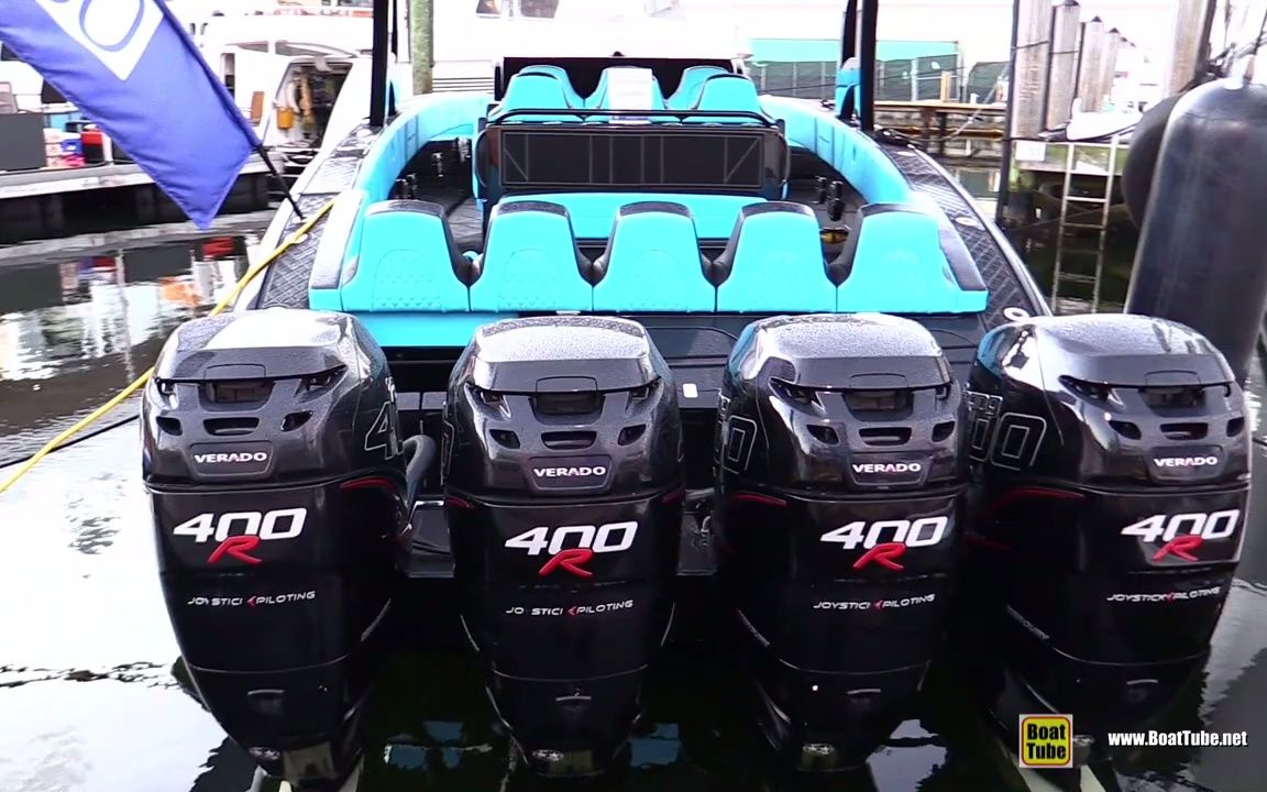 [图]2018 Midnight Express 43 Open - 1200hp Amazing Center Console!