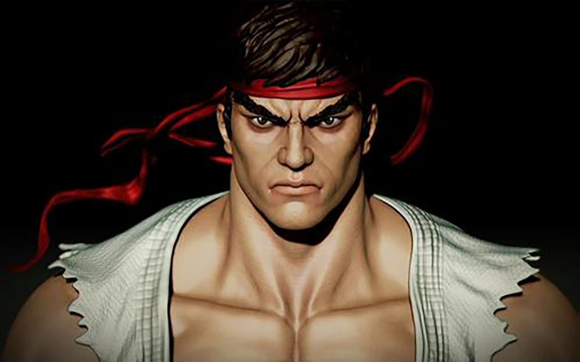 【街头霸王】杀意隆,霸气威猛3d人物zbrush角色建模雕刻