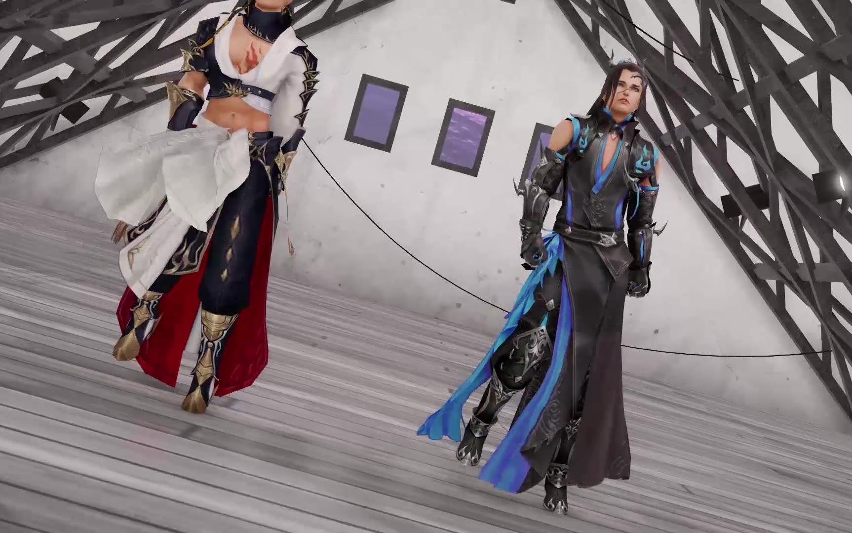 【剑三mmd】雪河喵哥×儒风炮哥 number9