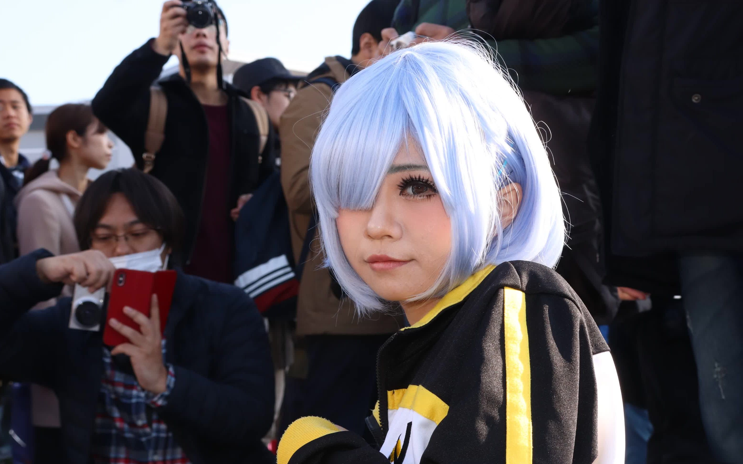 日本c97漫展蕾姆 韩国coser hatnyang