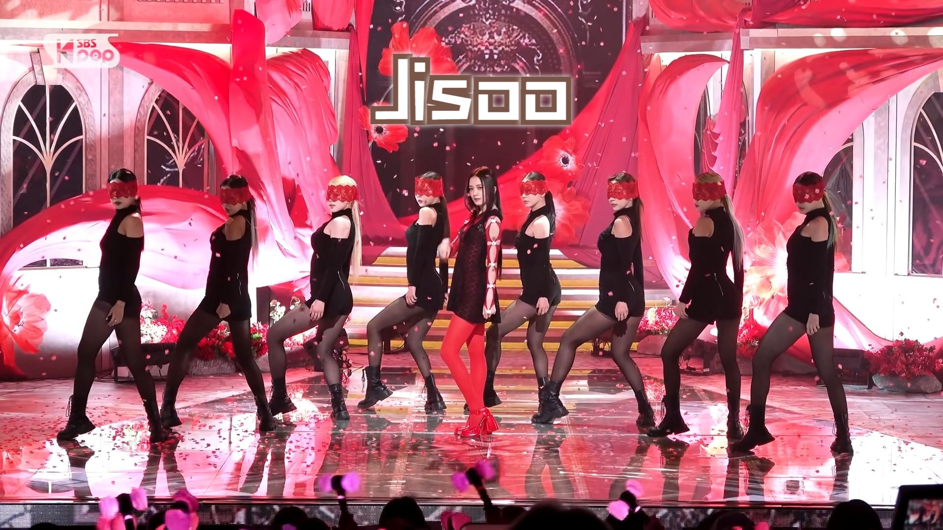 blackpink 金智秀jisoo《flower》初舞台4k直拍(蓝光)